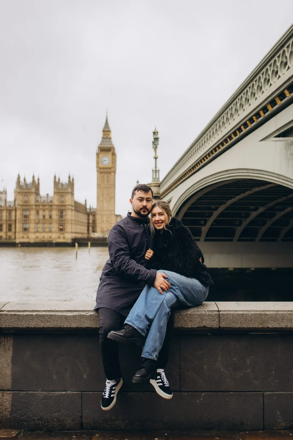 Julia and Anatoly, the photographers behind A London Photographer, on the South Bank