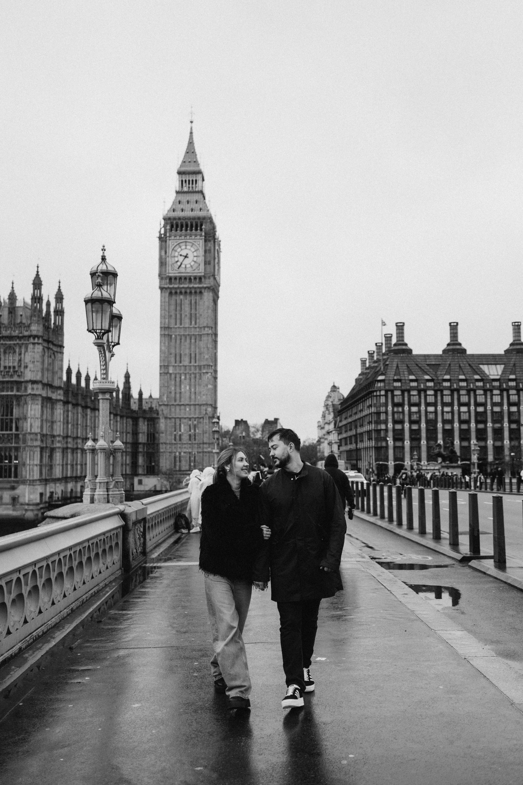 Couple photoshoot in London