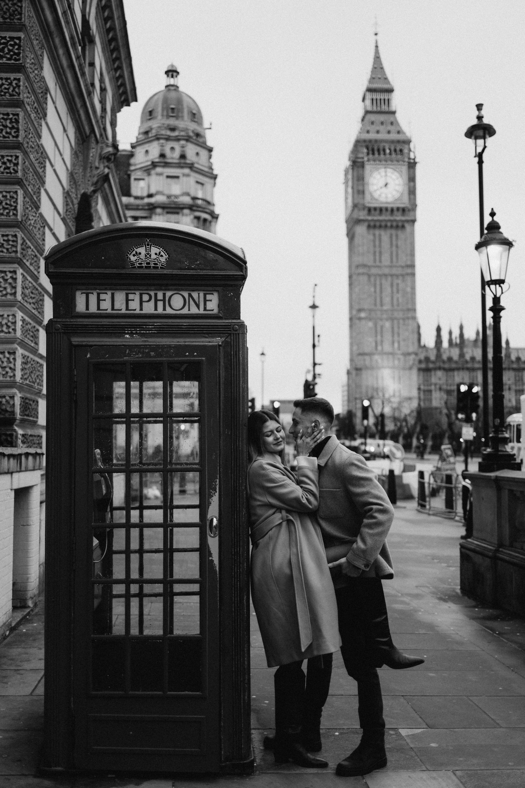 Couple photoshoot in London