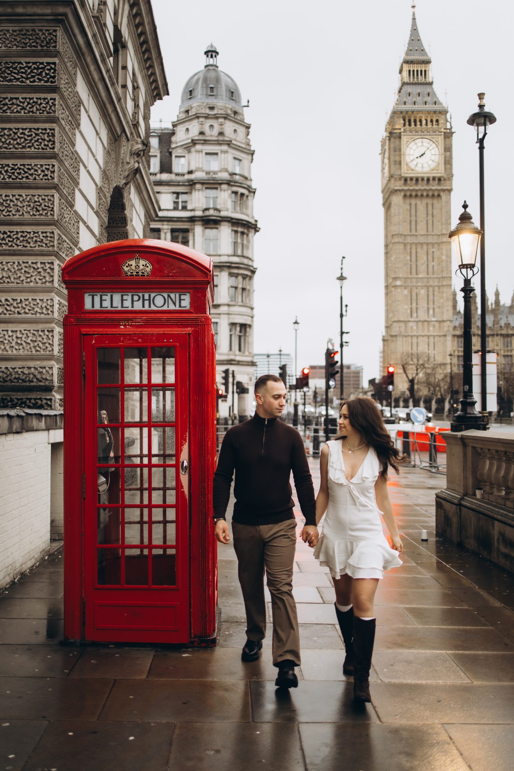 Couple photoshoot in London