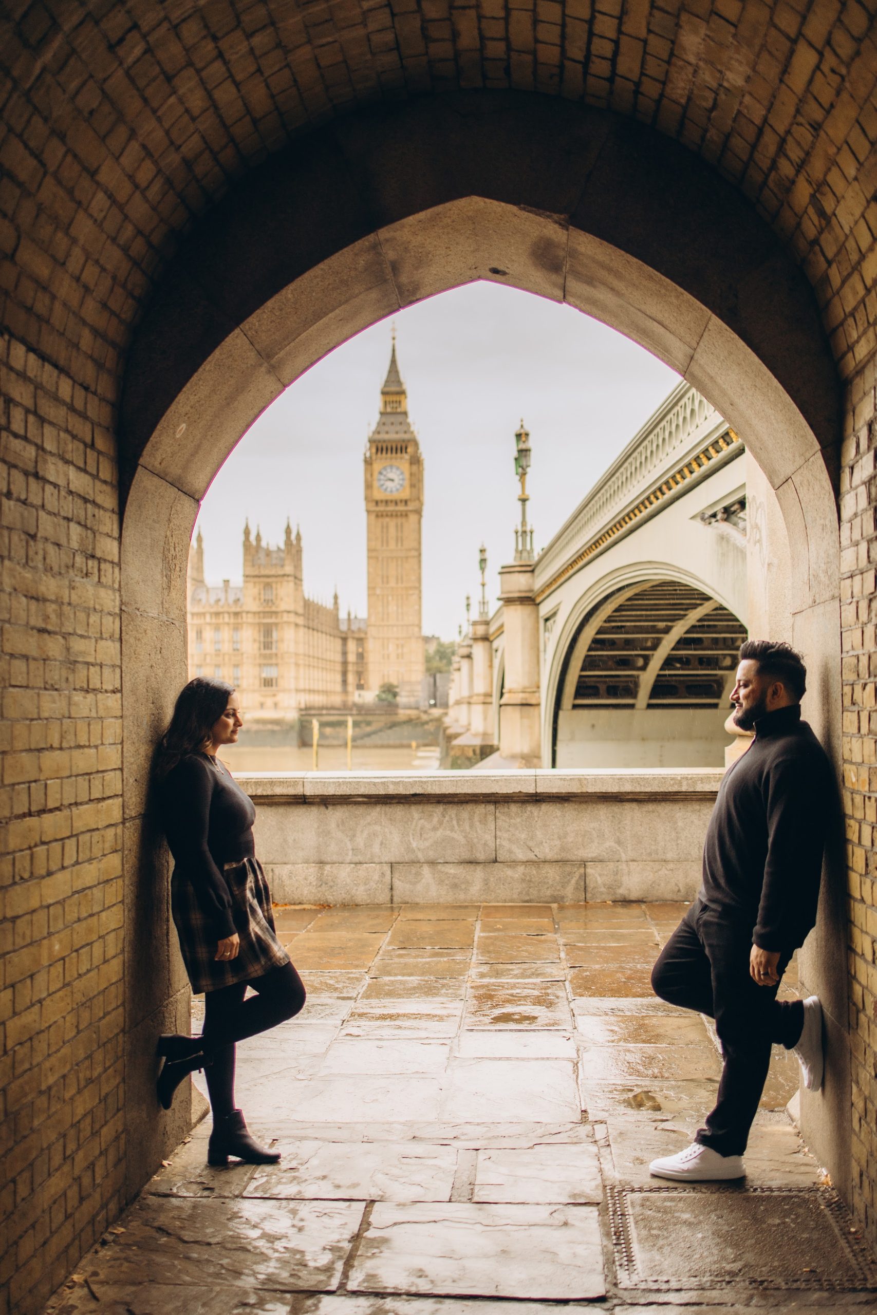 Couple photoshoot in London