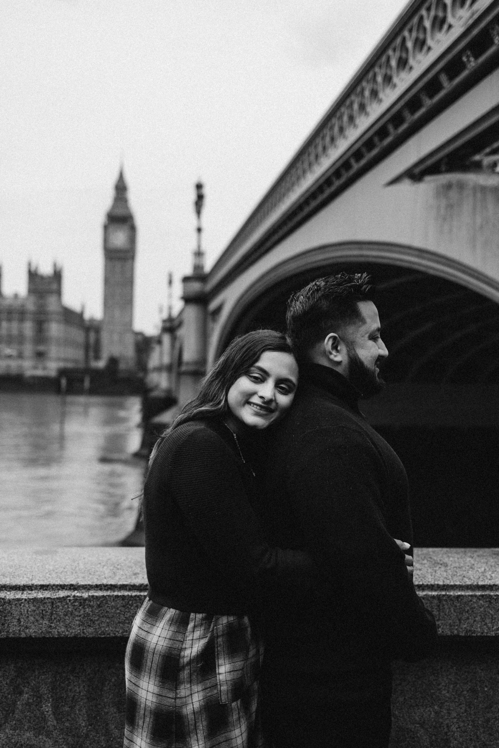 Couple photoshoot in London