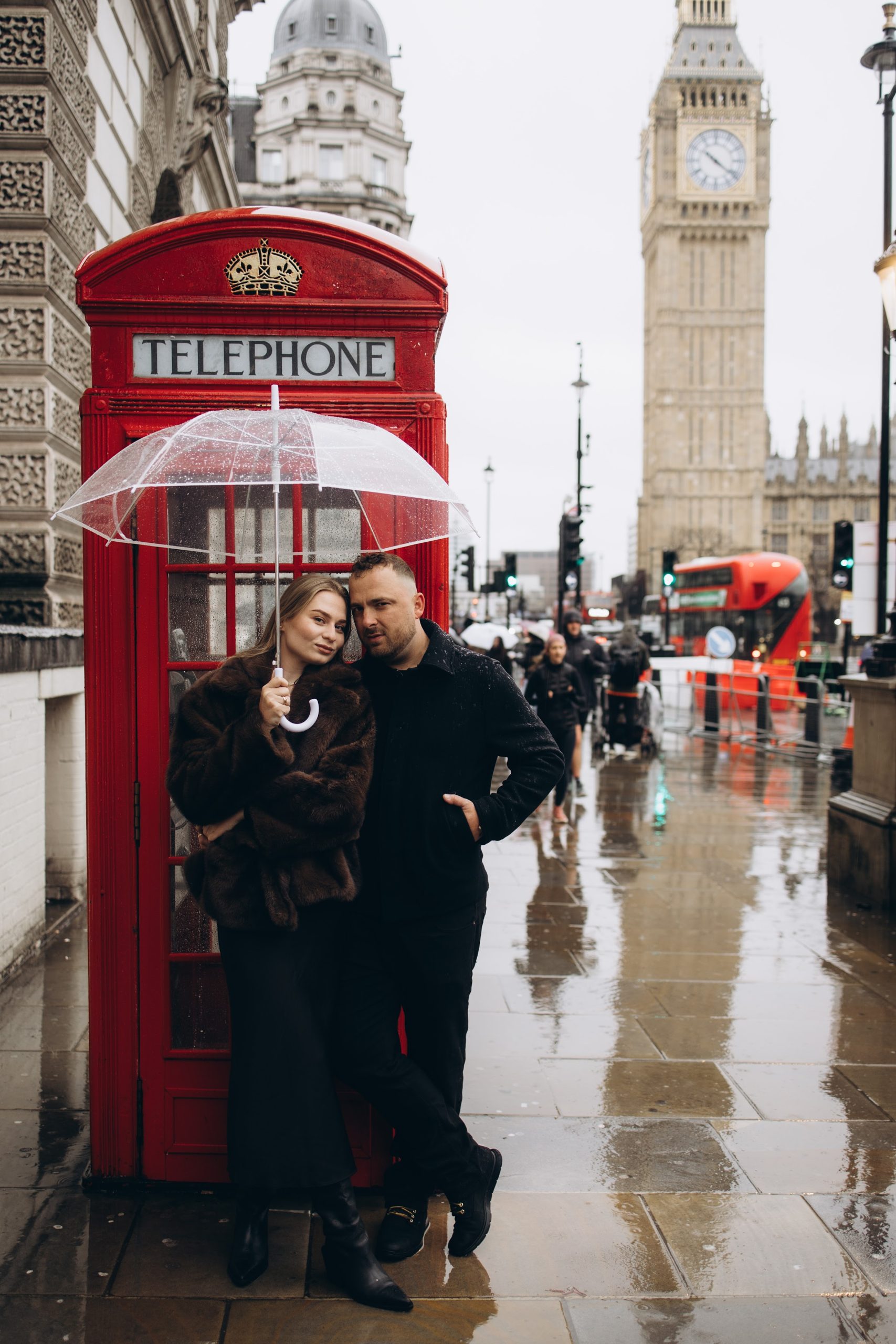 Couple photoshoot in London