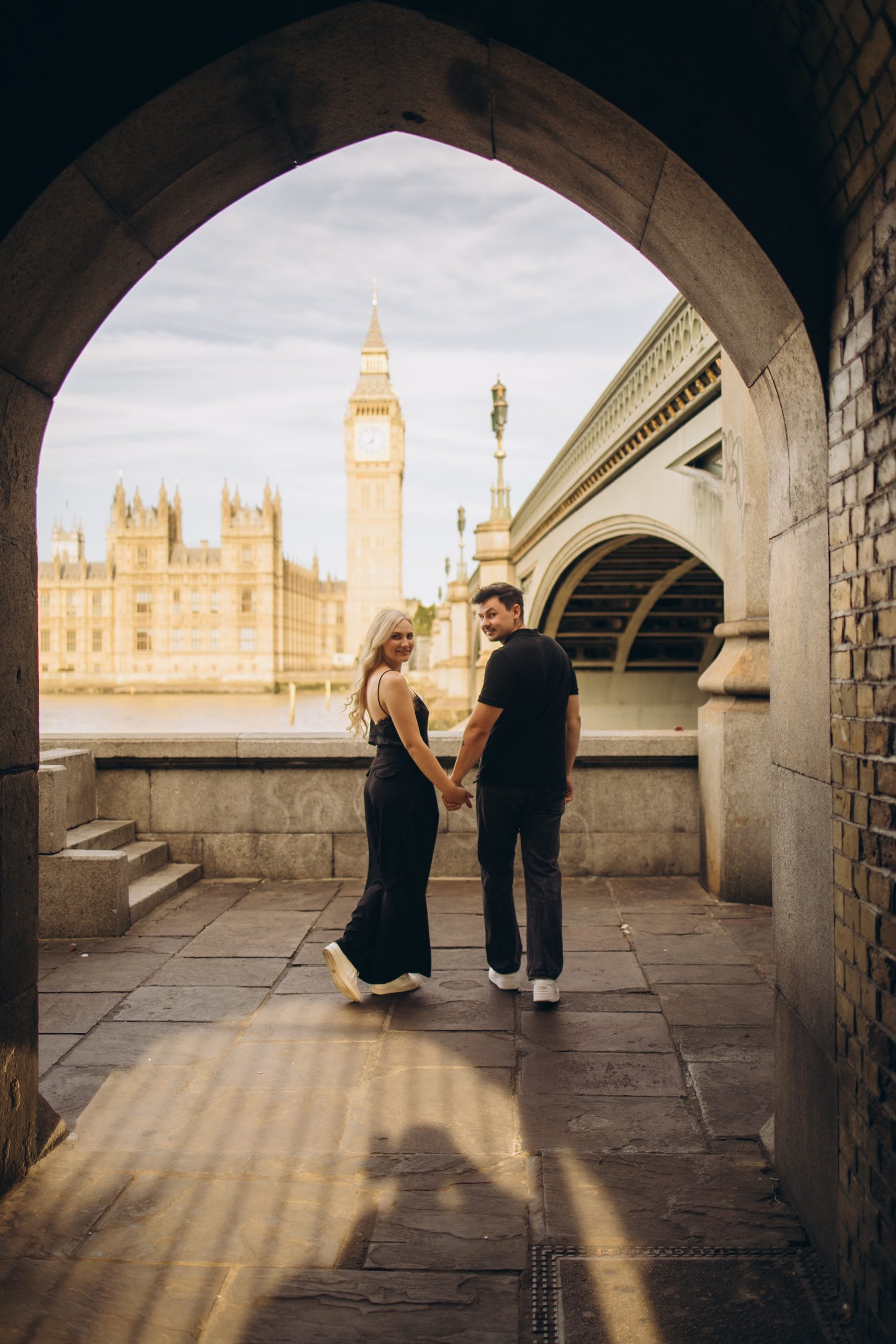 Couple photoshoot in London